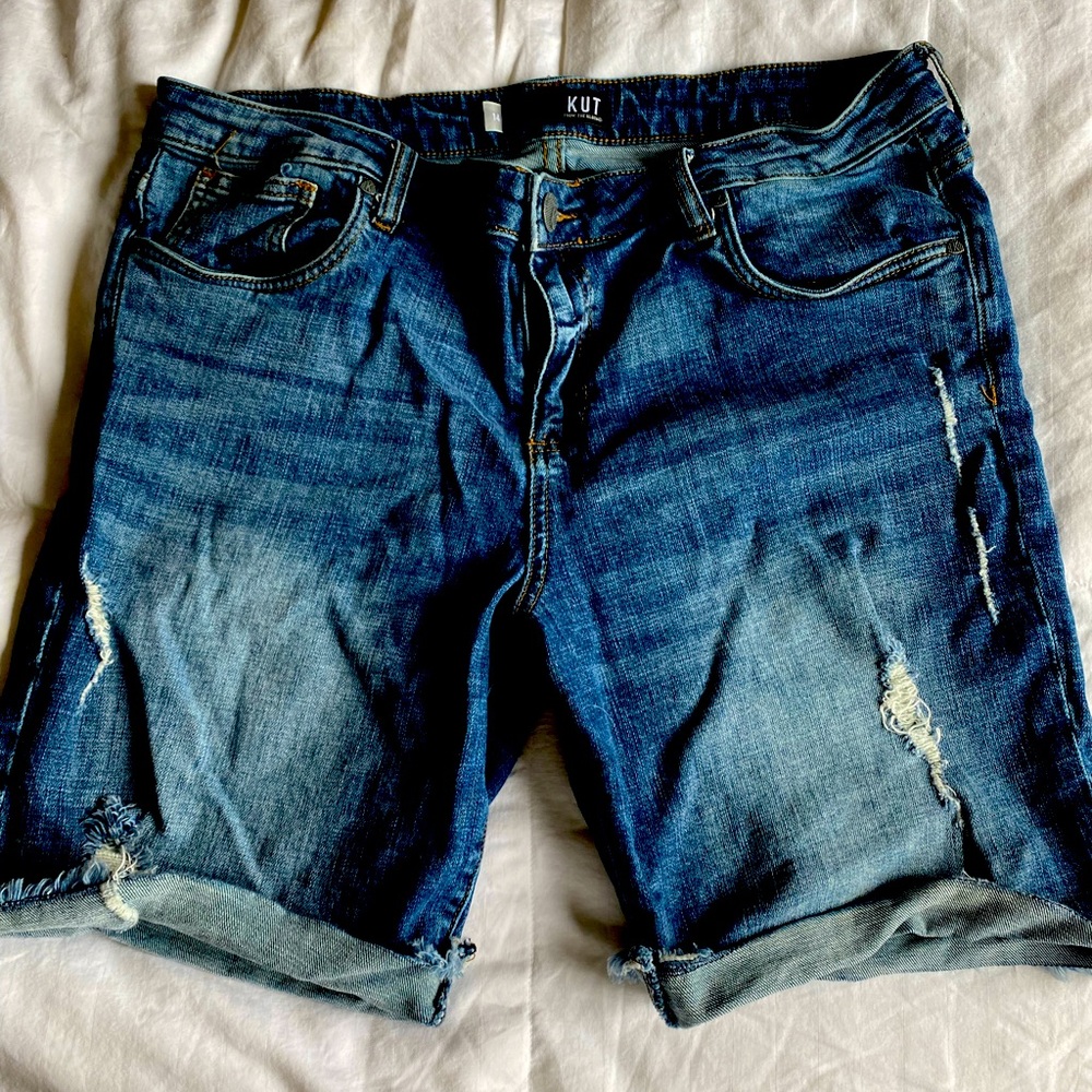 Kut from the Kloth distressed shorts